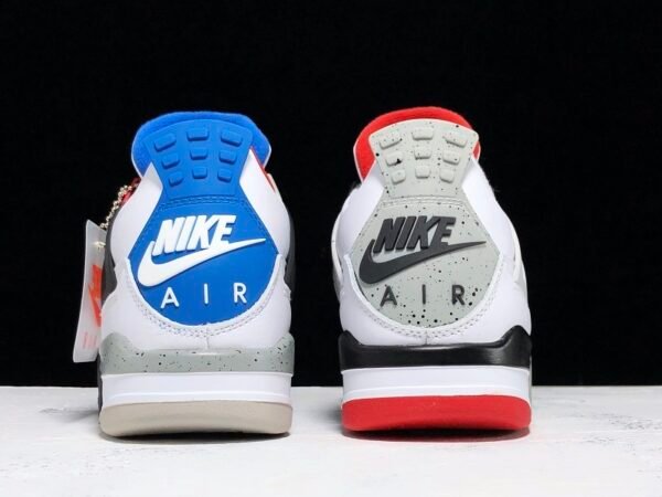 H12 AIR JORDAN 4 RETRO WHAT THE WHITE_BLUE_RED