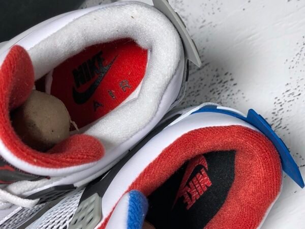 H12 AIR JORDAN 4 RETRO WHAT THE WHITE_BLUE_RED