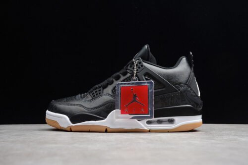 AIR JORDAN 4 RETRO SE BLACK_WHITE-GUM LIGHT BROWN