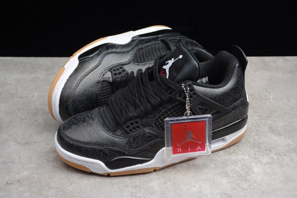AIR JORDAN 4 RETRO SE BLACK_WHITE-GUM LIGHT BROWN