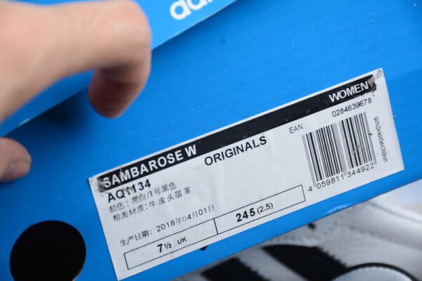 ADIDAS SAMBA VEGAN TEAM OG WHITE_BLUE_BROWN