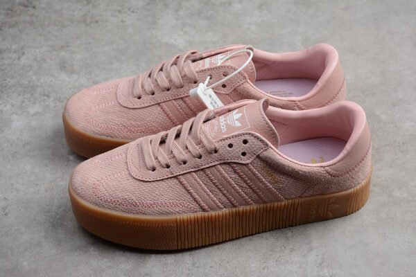 ADIDAS SAMBA ROSE WHITE_BLACK_ORANGE