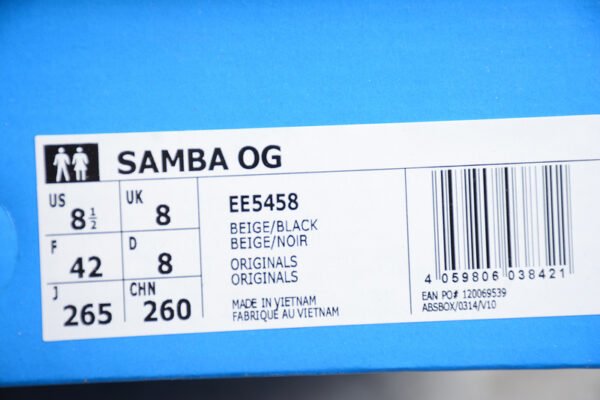 ADIDAS SAMBA OG BLACK_SILVER