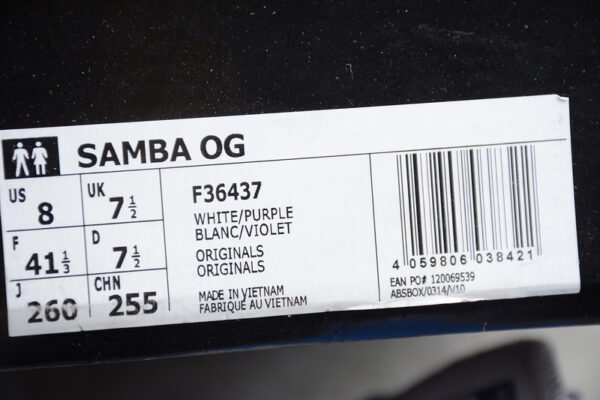 ADIDAS WALES BONNER SAMBA GOLD_WHITE_BLACK