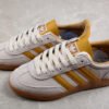 ADIDAS SAMBA VEGAN WHITE_ORANGE_BLACK