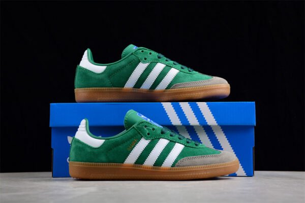 ADIDAS SAMBA VEGAN GREY_BROWN_WHITE