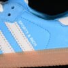 ADIDAS DISNEY X SAMBA VEGAN CLOUD WHITE_CORE BLACK_GOLD METALLIC