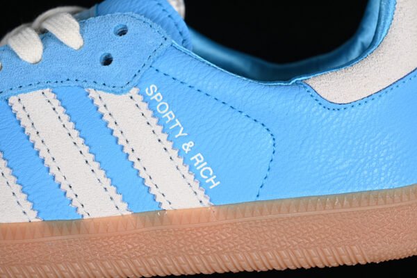 ADIDAS DISNEY X SAMBA VEGAN CLOUD WHITE_CORE BLACK_GOLD METALLIC