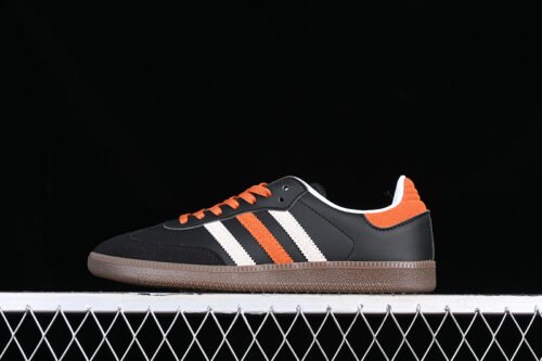 SAMBA RM SHOES CORE BLACK_FTWR WHITE_CLEAR ORANGE