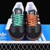 SAMBA RM SHOES CORE BLACK_FTWR WHITE_CLEAR ORANGE