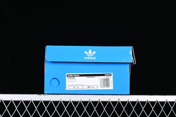 SAMBA RM SHOES CORE BLACK_FTWR WHITE_CLEAR ORANGE