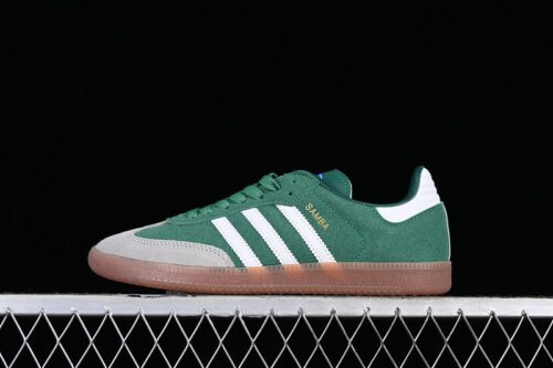 ADIDAS SAMBA VEGAN WHITE_GREEN_GREY_BROWN