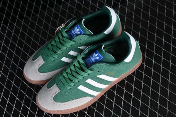 ADIDAS SAMBA VEGAN WHITE_GREEN_GREY_BROWN