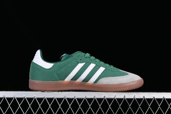 ADIDAS SAMBA VEGAN WHITE_GREEN_GREY_BROWN