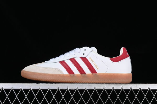 SAMBA OG SPORTY&RICH WHITE_RED_GREY_BROWN