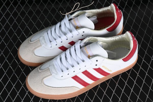 SAMBA OG SPORTY&RICH WHITE_RED_GREY_BROWN