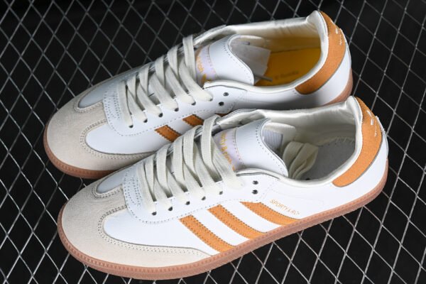 SAMBA OG SPORTY&RICH WHITE_BROWN_ORANGE