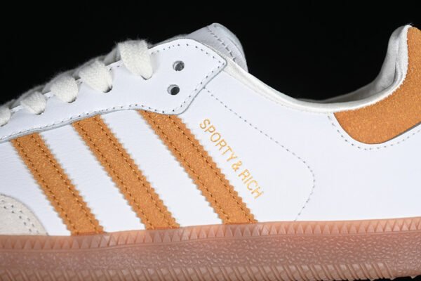 SAMBA OG SPORTY&RICH WHITE_BROWN_ORANGE