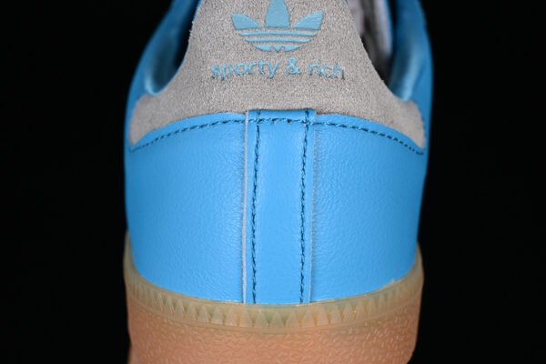 ADIDAS SPORTY & RICH X SAMBA OG BLUE RUSH_CRYSTAL WHITE_GUM THREE