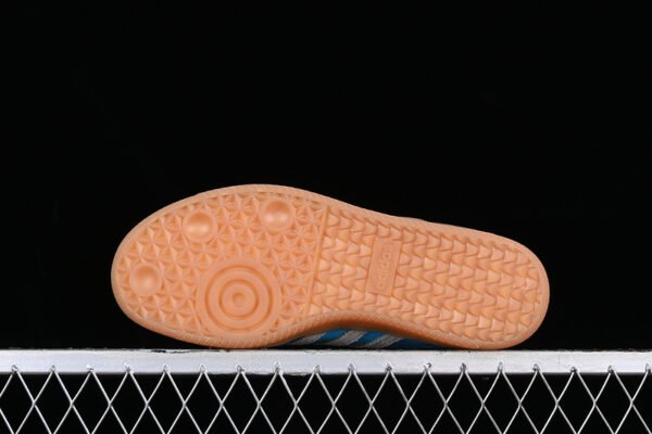 ADIDAS SPORTY & RICH X SAMBA OG BLUE RUSH_CRYSTAL WHITE_GUM THREE