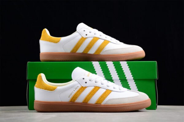 SPORTY RICH ORIGINALS SAMBA OG WHITE_YELLOW_BROWN