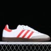 ADIDAS SAMBA VEGAN WHITE_REDK
