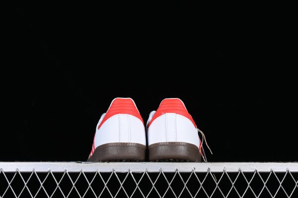 ADIDAS SAMBA VEGAN WHITE_REDK