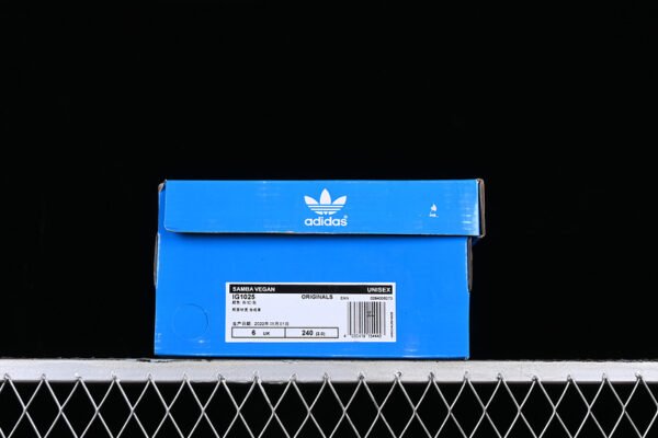 ADIDAS SAMBA VEGAN WHITE_REDK