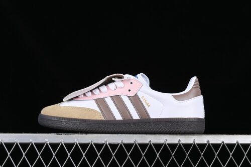 SAMBA VEGAN WHITE_PINK_BROWN_BLACK