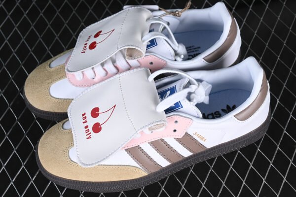 SAMBA VEGAN WHITE_PINK_BROWN_BLACK