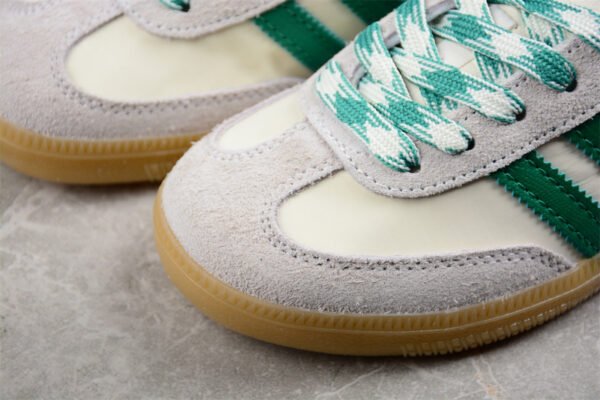 WALES BONNER X SAMBA CREAM WHITE_BOLD GREEN_EASY YELLOW