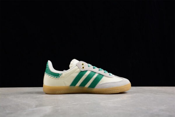 WALES BONNER X SAMBA CREAM WHITE_BOLD GREEN_EASY YELLOW