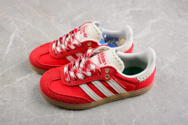 WALES BONNER X SAMBA COLLEGIATE ORANGE_ECRU TINT_COLLEGIATE ORANGE
