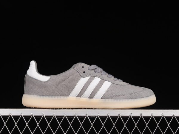 SAMBA OG SHOES GREY THREE_CORE WHITE_BLISS ORANGE