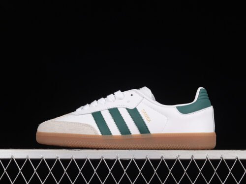 MEXICO X SAMBA TEAM SHOES CLOUD WHITE_COLLEGIATE GREEN_GUM