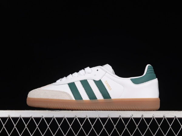 MEXICO X SAMBA TEAM SHOES CLOUD WHITE_COLLEGIATE GREEN_GUM