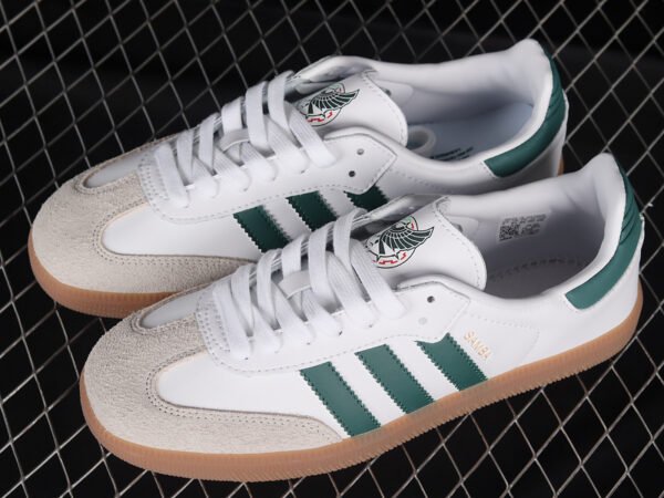 MEXICO X SAMBA TEAM SHOES CLOUD WHITE_COLLEGIATE GREEN_GUM