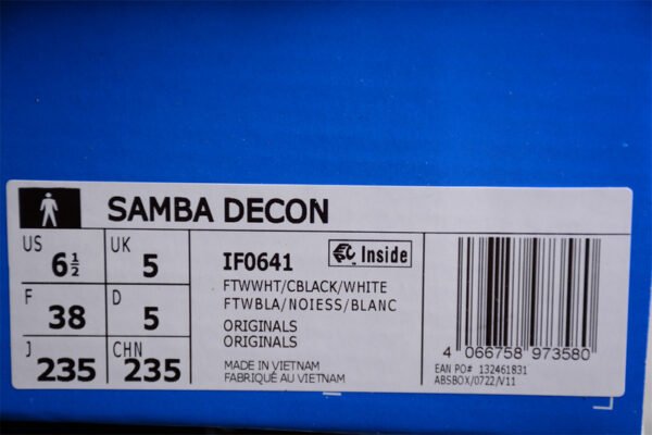 SAMBA VEGAN WHITE_BLACK_BROWN