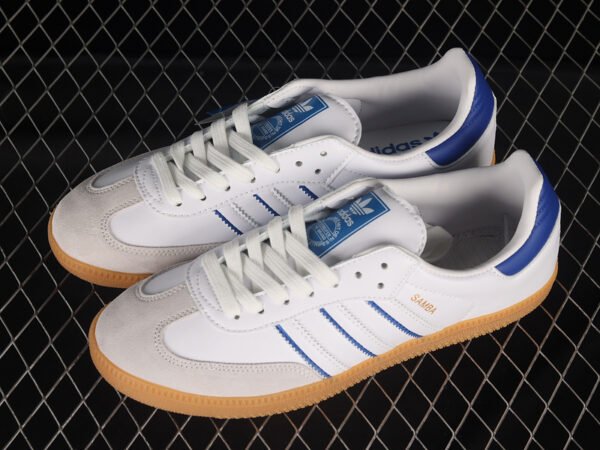 SAMBA SHOES CLOUD WHITE_LUCID BLUE_GUM