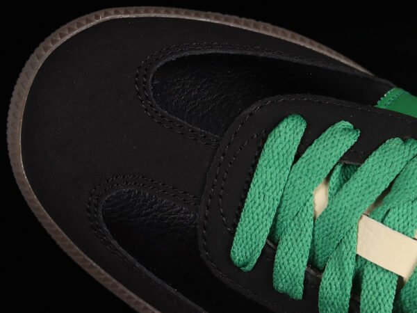 WALES BONNER SAMBA VEGAN OG SHOES CORE BLACK_GREEN_BEIGE