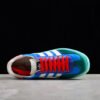 GUCCI X GAZELLE SHOES BLUE_CLOUD WHITE_GREEN_RED