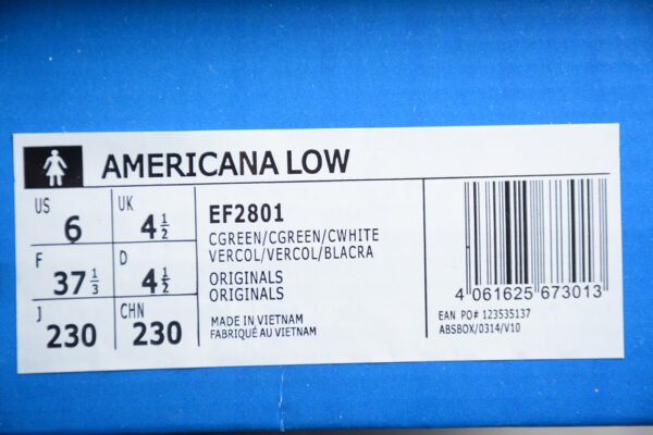 AMERICANA LOW SHOES GREEN_CLOUD WHITE