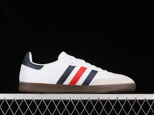 SAMBA VEGAN OG SHOES CLOUD WHITE_CORE BLACK_RED