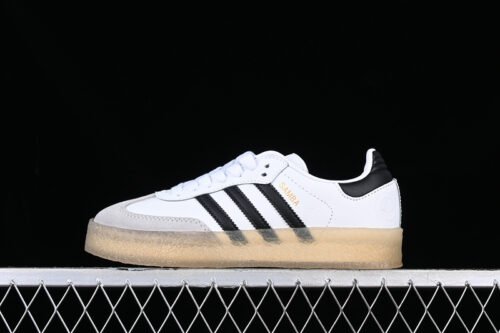 KITH X CLARKS X ADIDAS ORIGINALS 8TH STREET SAMBA WHITE_BLACK