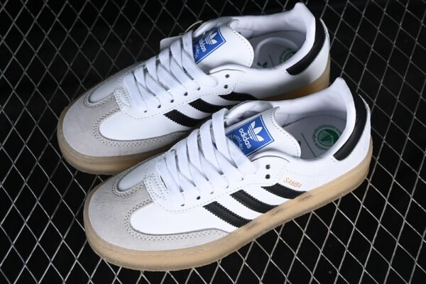 KITH X CLARKS X ADIDAS ORIGINALS 8TH STREET SAMBA WHITE_BLACK