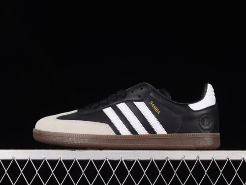 SAMBA VEGAN SHOES CLOUD WHITE_CORE BLACK_GUM