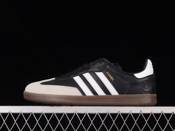 SAMBA VEGAN SHOES CLOUD WHITE_CORE BLACK_GUM