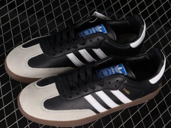 SAMBA VEGAN SHOES CLOUD WHITE_CORE BLACK_GUM