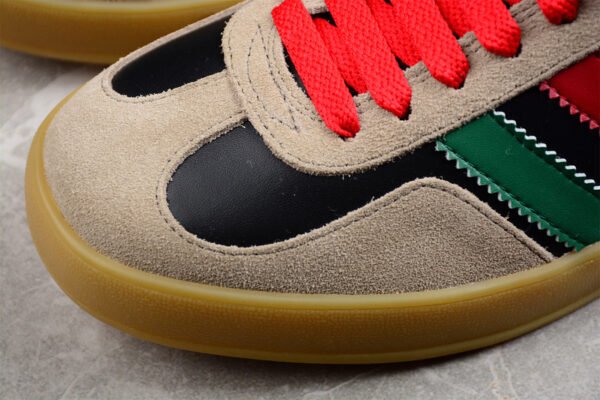 GUCCI X GAZELLE SHOES CORE BLACK_GREEN_BROWN-RED