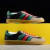 GUCCI X GAZELLE SHOES CORE BLACK_GREEN_BROWN-RED